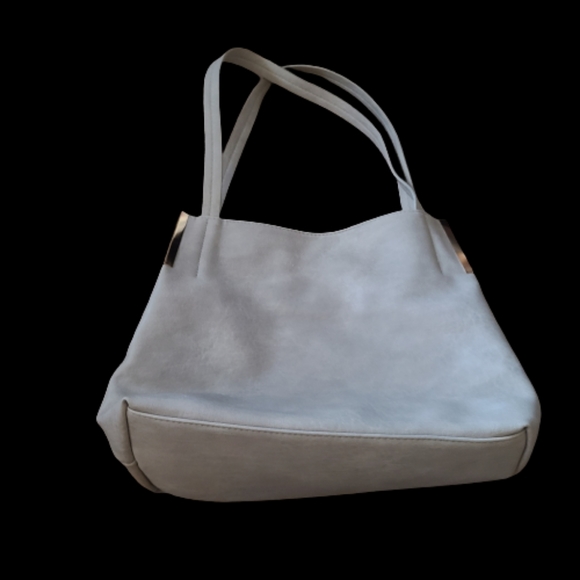 NWOT Madison West Soft Supple Vegan Leather Handbag - Picture 1 of 3